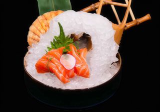 Sashimi salmone