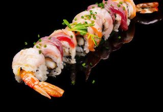 Rainbow special uramaki