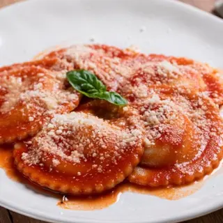 Ravioli caprese