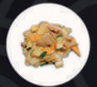 Gnocchi cinese con carne