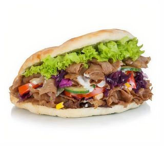 Panino kebap o arrotolato