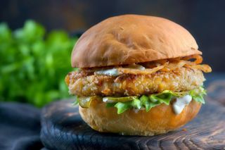 10 Fish special burger