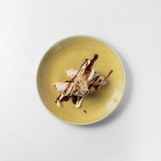 Nigiri black sake aburi