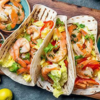Tacos de camarones