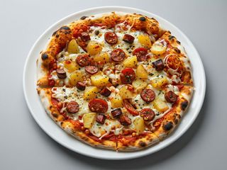 Patate e salsiccia rotonda