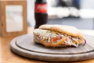 Porchetta, patatine