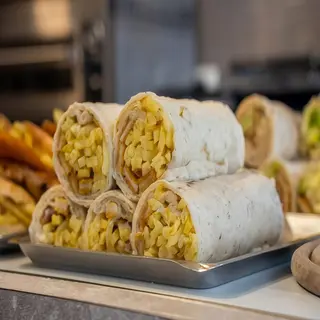 wrap pollo e patatine