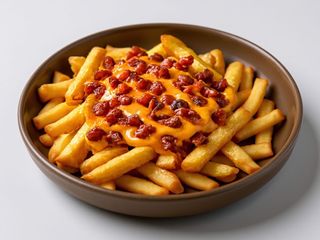 Patatine bacon e cheddar