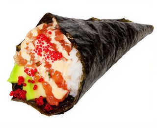 209. Spicy sake temaki