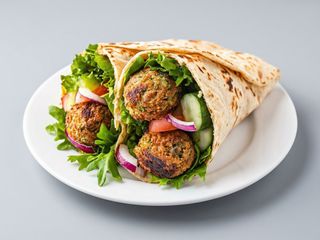 Piadina falafel