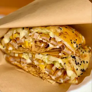 JIANBING-Con pollo e formaggio