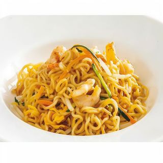 106 Spaghetti freschi con gamberi