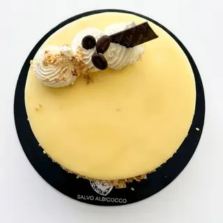 Torta gelato gusto fragola e pistacchio