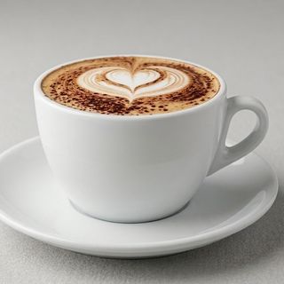 Cappuccino con latte Zymil