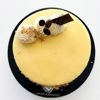 Torta gelato gusto nocciola e caffè