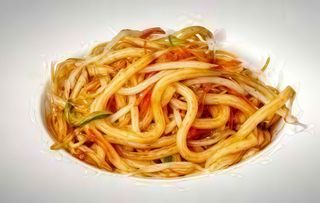 169 Yaki udon vegetariana