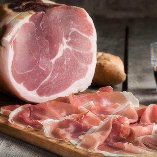 Piadina con prosciutto crudo