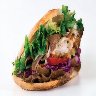 Panino kebab misto