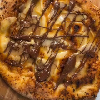 Focaccia Nutella e pere