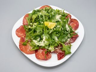 Focaccia bresaola e parmigiano