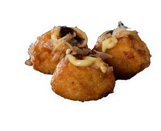 5 Polpette di polpo fritte 3 pezzi