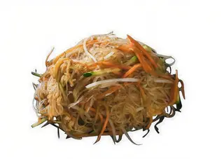287 Spaghetti di soia saltati con verdure