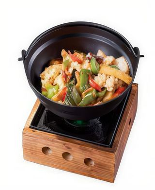 324 Scodella di fuoco con calamari