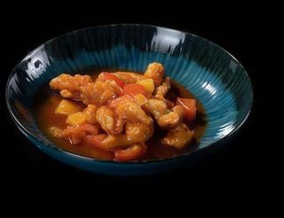 268 Pollo in salsa agrodolce