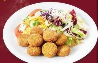 Piatto falafel grande 6 pezzi
