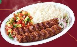 Piatto seekh kebab normale