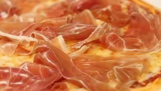 Pizza prosciutto crudo