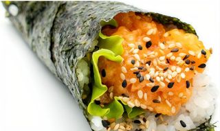 Temaki salmone spicy