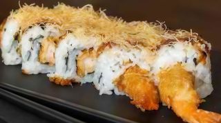 Ebi crunch roll