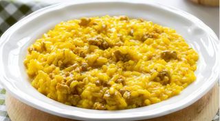 Risotto con zafferanno