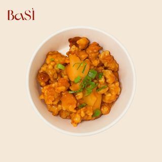 Pollo Basì：Pollo alla ananas---水果鸡