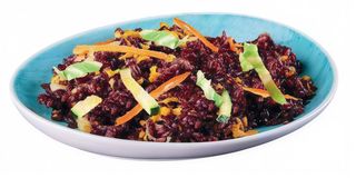 168 Riso venere con verdure