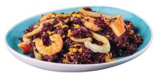 169 Riso venere con misto mare