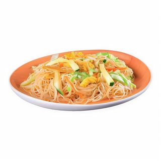 180 Spaghetti di riso yasai con verdure e uova