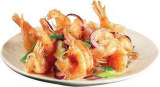 227 Gamberetti al wok sale e pepe