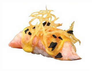 17 Nigiri shake tropicale flambé
