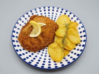 Fettina panata con patate