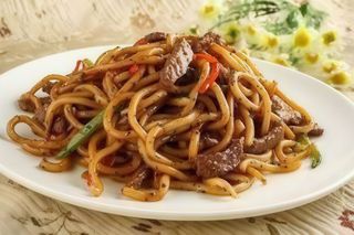 17. Spaghetti di manzo alla piastra