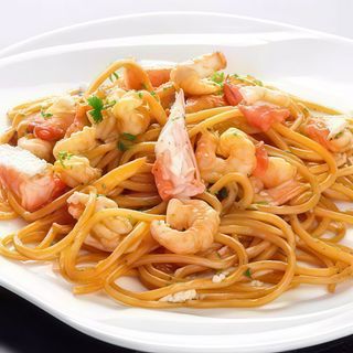 19. Spaghetti ai frutti di mare alla piastra