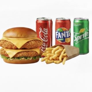 Double cheese burger