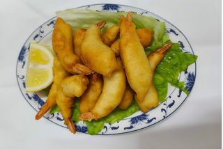 103. Mazzancolle fritte