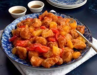 72. Dadini di maiale con pao-piccante