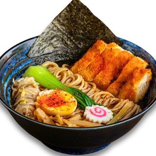 Spicy chicken katsu ramen