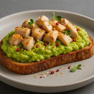 Avocado pollo