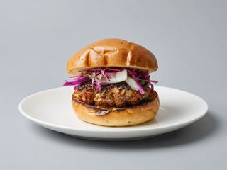 Pork burger