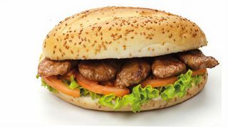 Panino con seekh kebab